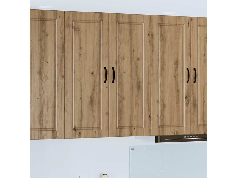  Meuble mural de cuisine, armoire de cuisine chêne artisanal 80x31x100cm shl8870  - Conforama B