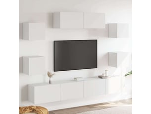 Meuble tv coloris blanc 30.5 cm <strong></strong>  <strong></strong>