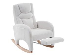 Fauteuil fixe  <strong>ROLIPO</strong> Tissu blanc