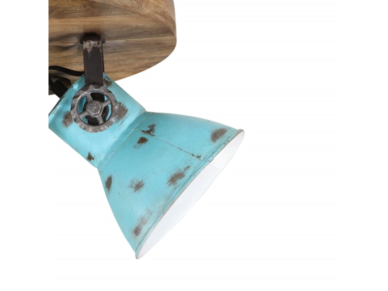  Plafonnier, lampe plafond 25 w bleu délavé 50x50x25 cm e27  - Conforama D
