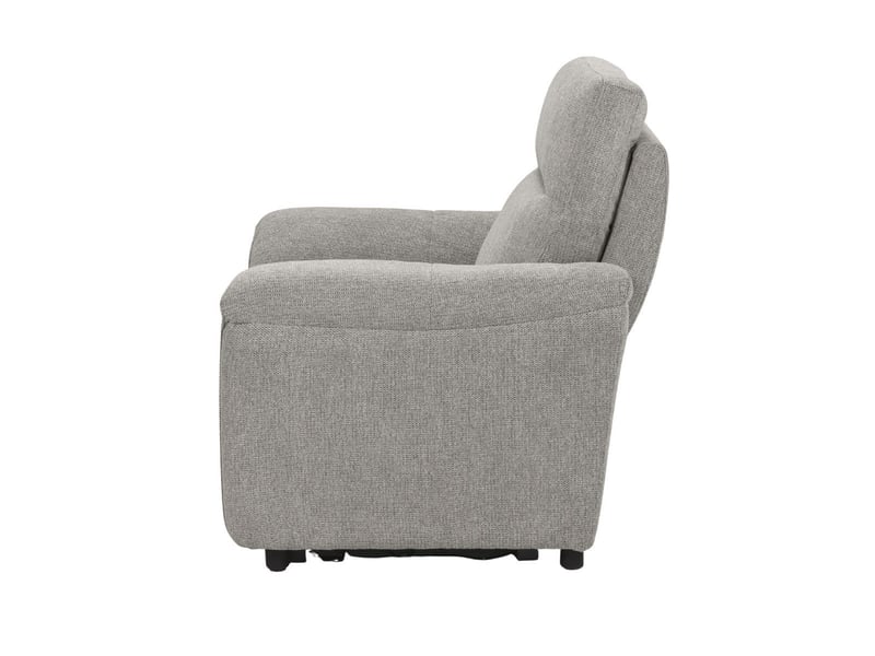  Fauteuil électrique relax zéro gravity tissu gris chiné - balco BALCO - Conforama E