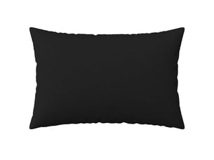Lot de 2 housses de coussin heerlen noir 30 x 50 cm tissu cf49171