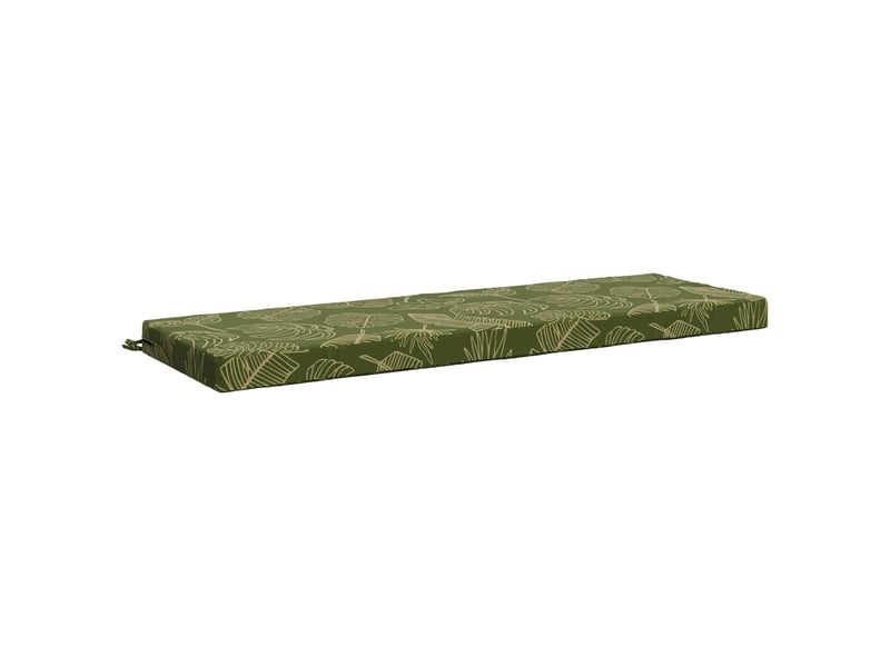 Coussin de banc, coussin d'assise, coussin de canapé soest 100 % polyester modèle feuille cf53325 - Conforama A