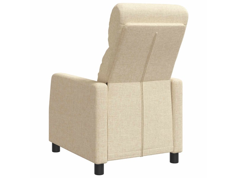 Vidaxl fauteuil inclinable crème tissu - Conforama E