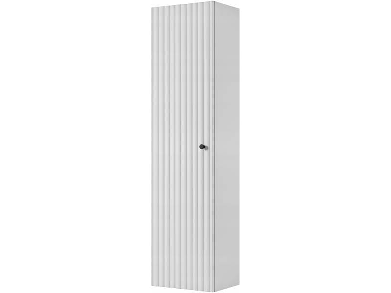  Meuble colonne suspendu de salle de bain bello blanc 35 × 136 cm  - Conforama A