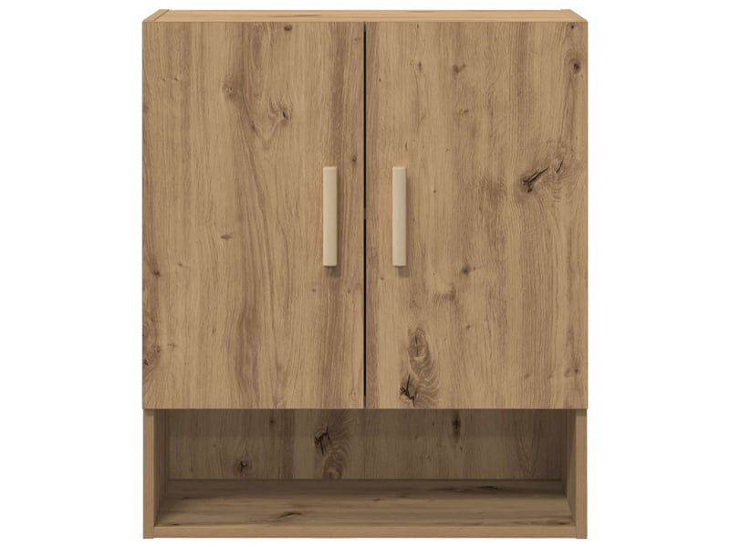  Meuble mural, meuble de rangement salon 60 x 31 x 70 cm bois d'ingénierie chêne artisan  - Conforama E