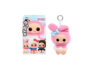 Peluche porte clefs my melody squishy multicolore