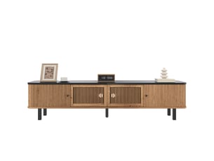 Meuble tv coloris bicolore 190 cm MODENVIE  