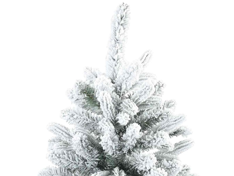  Sapin de noël, arbre de noël artificiel à branches pliantes, duveteux de neige cf61145  - Conforama D