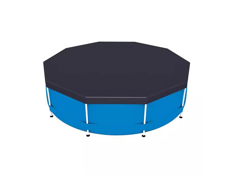  Bâche protection pour piscine ronde 366cm  - Conforama D