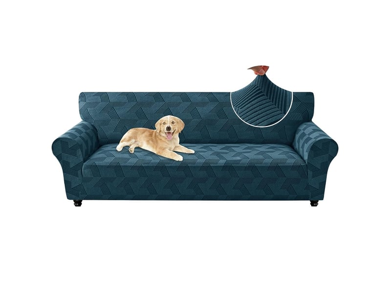 Housse canapé 2 places, housse de canapé universelle avec accoudoirs 139-175cm - Conforama A