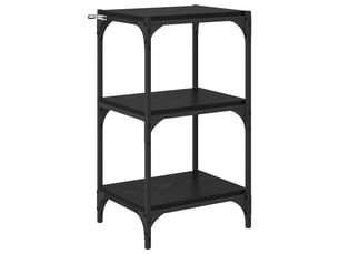 Bibliotheque coloris  noir  <strong></strong> <strong></strong> - 40 cm x 70.5 cm