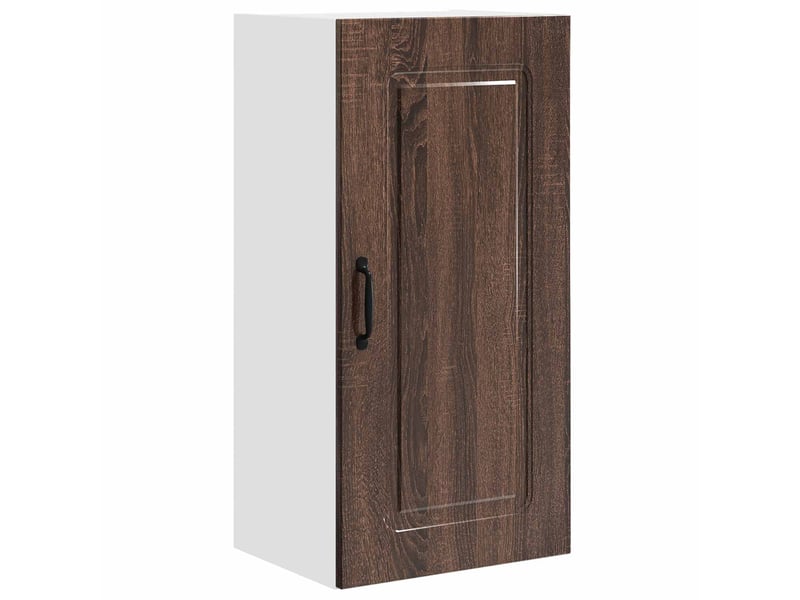  Meuble mural de cuisine | armoire de cuisine chêne brun 40x31x80cm shl8583  - Conforama A