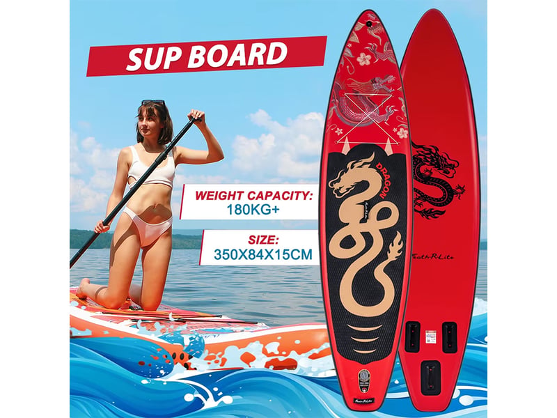  Planche de SUP Funwater SUPFR17S - 350x83x15cm 180kg  - Conforama C