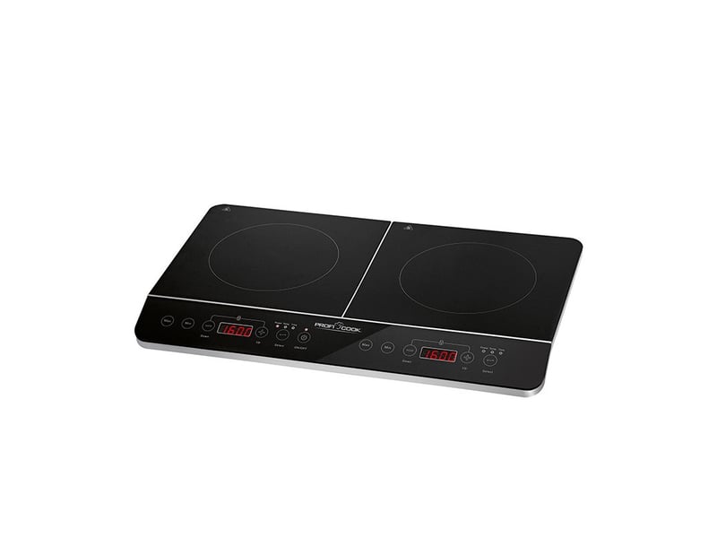 Double plaques à induction proficook pc-dki 1067 noir