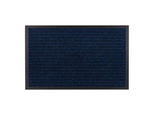 Paillasson antidérapant pour les mètres courants dura 5880 extérieur, intérieur, sur caoutchouc - bleu 50x80 cm