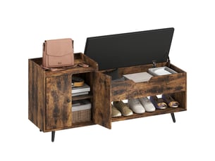 Console 0 tiroir(s)  coloris marron <strong></strong> <strong></strong>