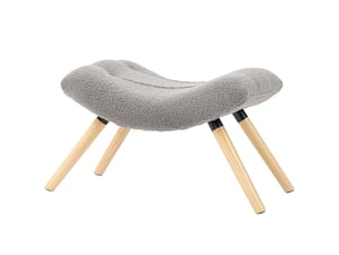 Pouf / repose pied BLOSSOM 838-482V00LG gris