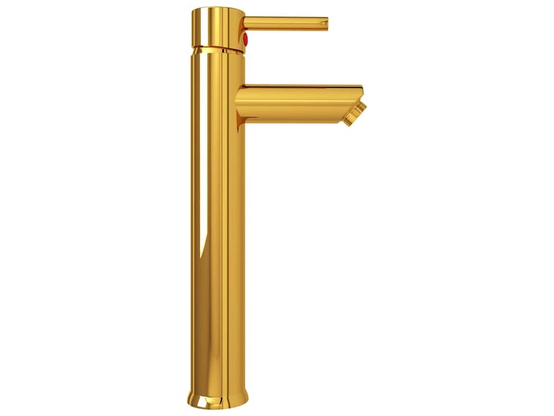 Lavabo de bain, vasque à poser avec robinet et drain à poussoir verre trempé cf65655 - Conforama D