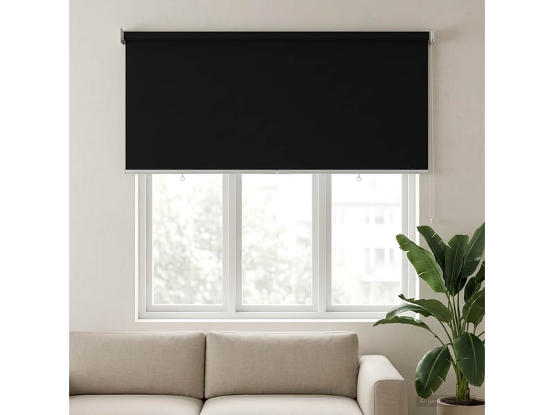  Store enrouleur, store roulant extérieur protection uv noir 100 x 230 cm (l x h) cf47512  - Conforama C
