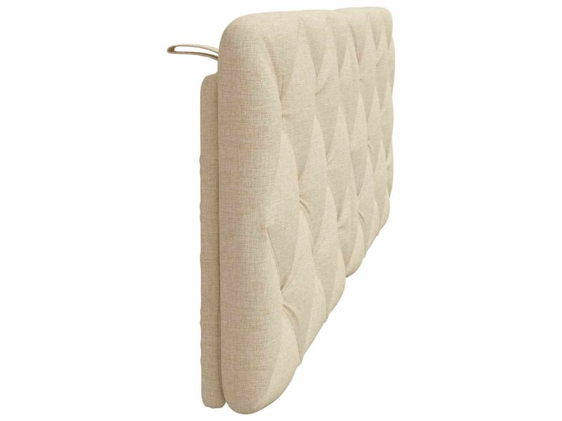  Coussin de tête de lit crème 140 cm tissu cf55942  - Conforama E