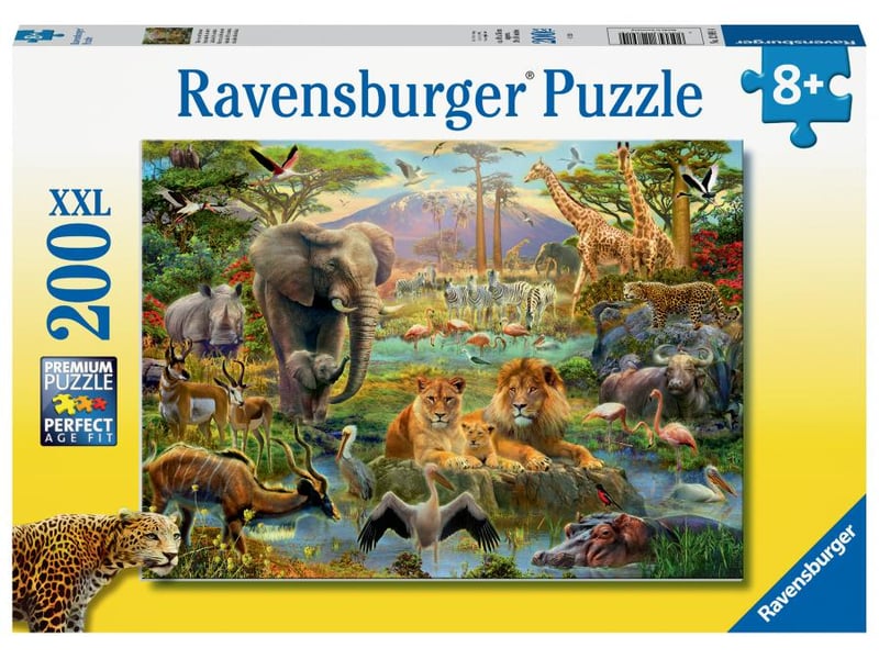  Puzzle 200 p xxl - animaux de la savane 128914 - Conforama A