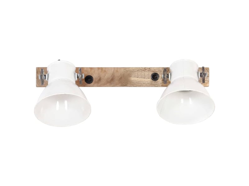  Lampe murale, applique murale industrielle blanc 45x25 cm e27  - Conforama C