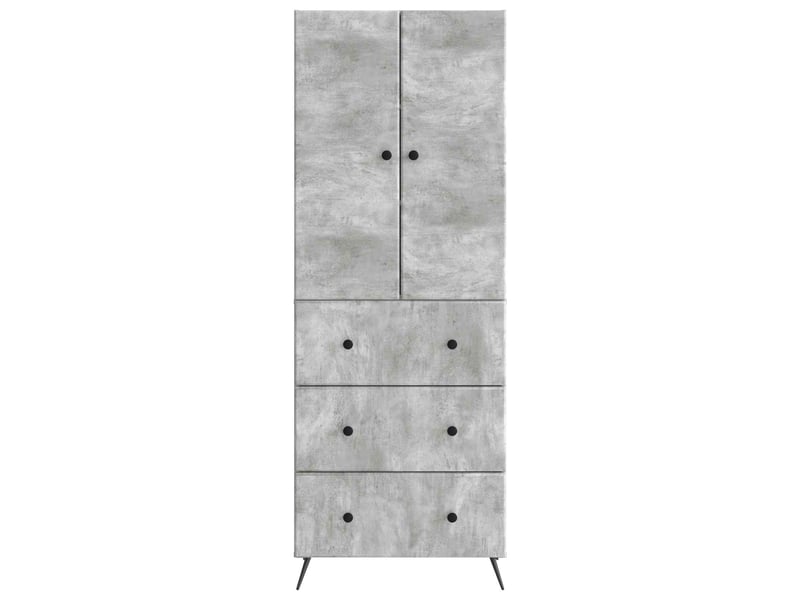 Ensemble de meubles 2 pcs, rangement de salon 66 x 34,5 x 90 cm bois d'ingénierie shl8782 - Conforama E