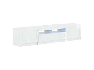 Meuble tv coloris blanc 49 cm <strong></strong>  <strong></strong>