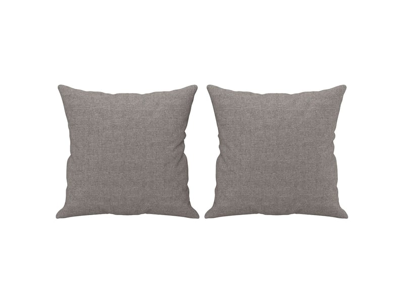 Canapé droit, sofa, canapé 3 places avec oreillers décoratifs taupe 180 cm tissu cf20144 - Conforama E