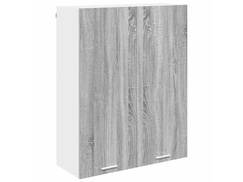 Meuble de rangement, armoire suspendue gris sonoma 80x31x100cm shl2938 - Conforama A