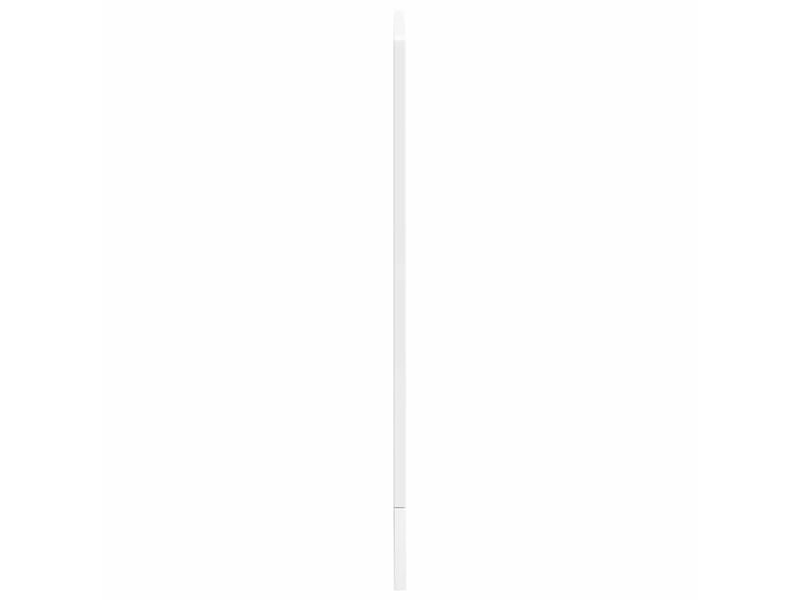  Panneau de lave-vaisselle blanc brillant 60x1,5x57cm  - Conforama E