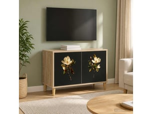 Meuble tv coloris marron 69 cm   