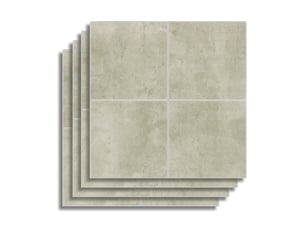 Lot de 4 crédences adhésives murales 3d - effet pierre 25x25 cm