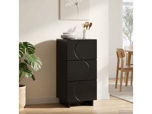 Buffet    <strong></strong> <strong></strong> - 33.5 cm coloris noir 