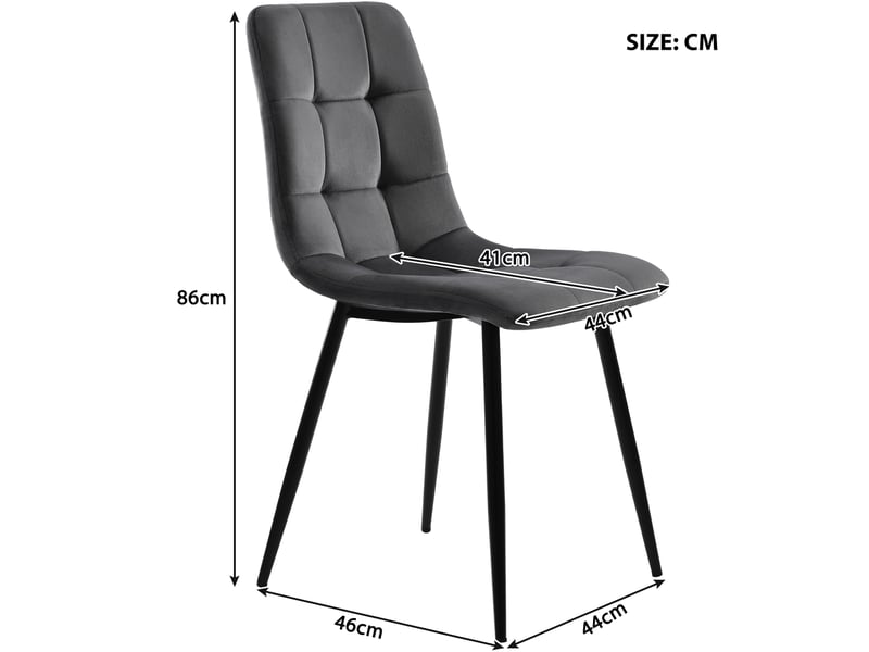  Ensemble table à manger extensible 140-180x80x75 cm, 4 chaises confortables, rangement, plateau mdf blanc, pieds métal  - Conforama D