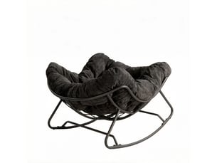 Fauteuil fixe  <strong>ROLIPO</strong> Tissu noir