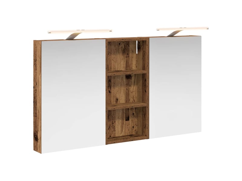 Ensemble de meubles de salle de bain 3 pcs 110x10.5x60.5 cm shl1463 - Conforama A