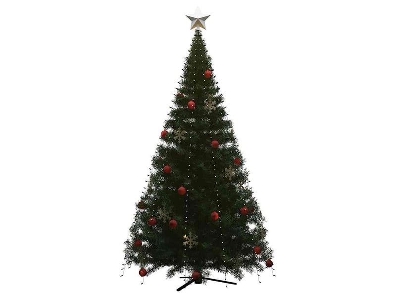  Guirlande lumineuse avec 500 led blanc froid 500 cm intext cf62414  - Conforama D