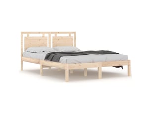 Lit 2 places 120x190cm    coloris marron
