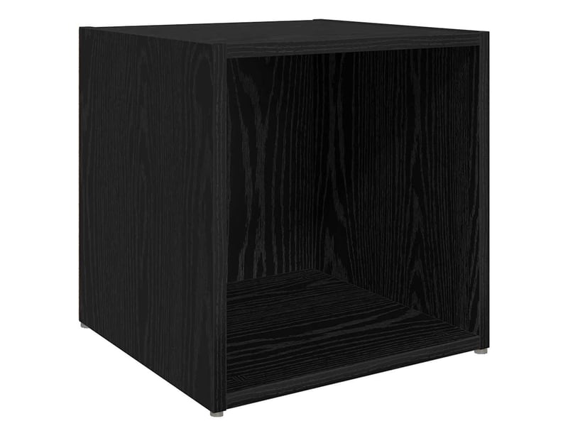  Ensemble de meubles tv 8 pc chêne noir bois d'ingénierie  - Conforama E