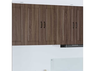 Armoire de cuisine chêne brun 80x31x80cm bois d'ingénierie shl4853
