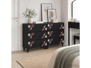 Armoire     <strong></strong> <strong></strong> coloris multicolore largeur 120 cm