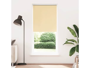 Store enrouleur occultant, store à rouleau 84,4 x 230 cm, largeur du tissu 80 cm, beige cf45477