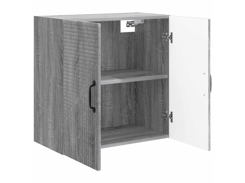  Armoire murale salon, meuble de rangement sonoma gris 59x31x60cm bois d'ingénierie shl9426  - Conforama C