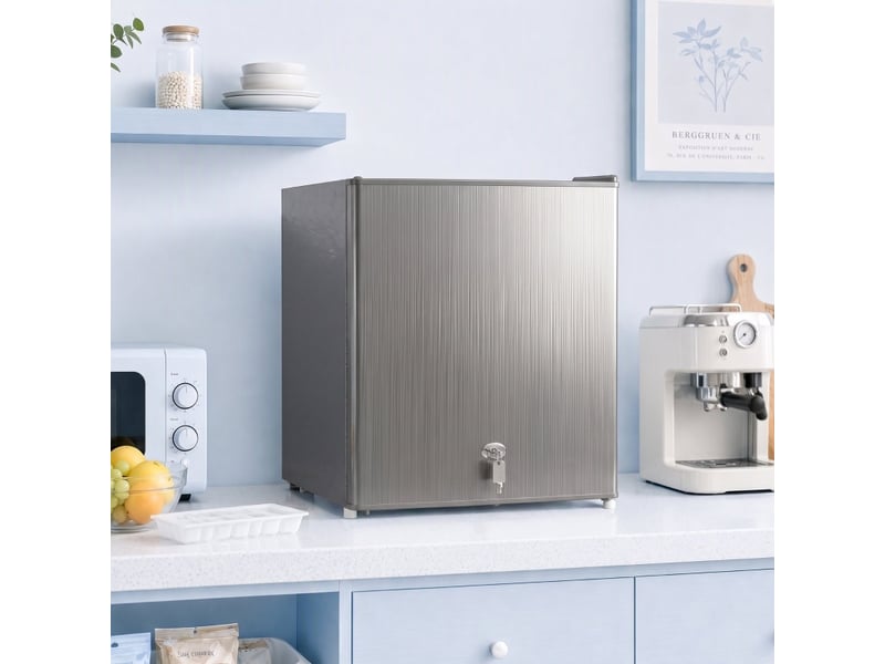 Mini congélateur 35 l 47x44,2x48,8 cm autonome métal gris - Conforama B