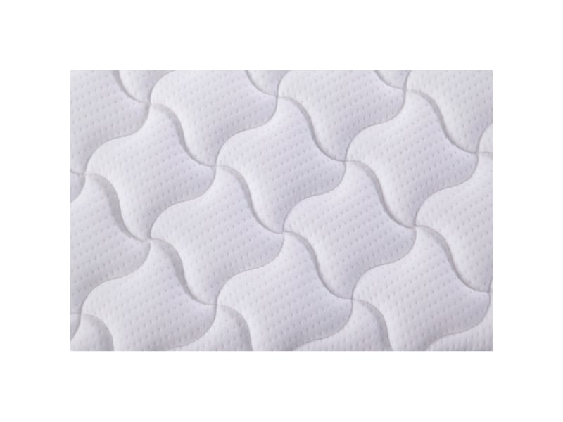  Matelas 90x200 cm - 10 cm - ressorts - h3 - design ergonomique - matelas roulé - blanc  - Conforama R