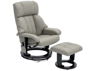 Fauteuil fixe  <strong>PANGIVO</strong> Simili gris