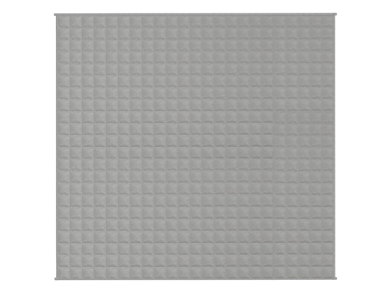  Couverture lestée adulte gris 220x240 cm 11 kg tissu shl18547  - Conforama C
