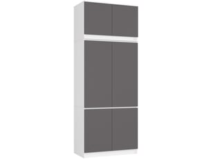 Armoire 6 porte(s)   0 tiroir(s) AKORD  coloris blanc largeur 90 cm